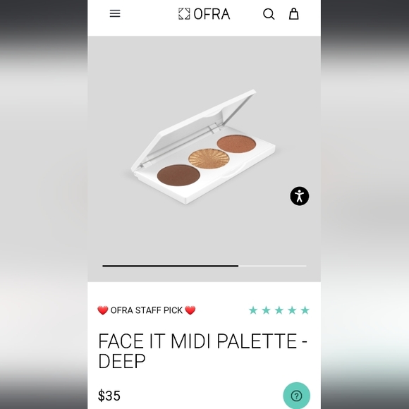 NIB- Ofra- MIDI Face Palette- Deep - Picture 11 of 11